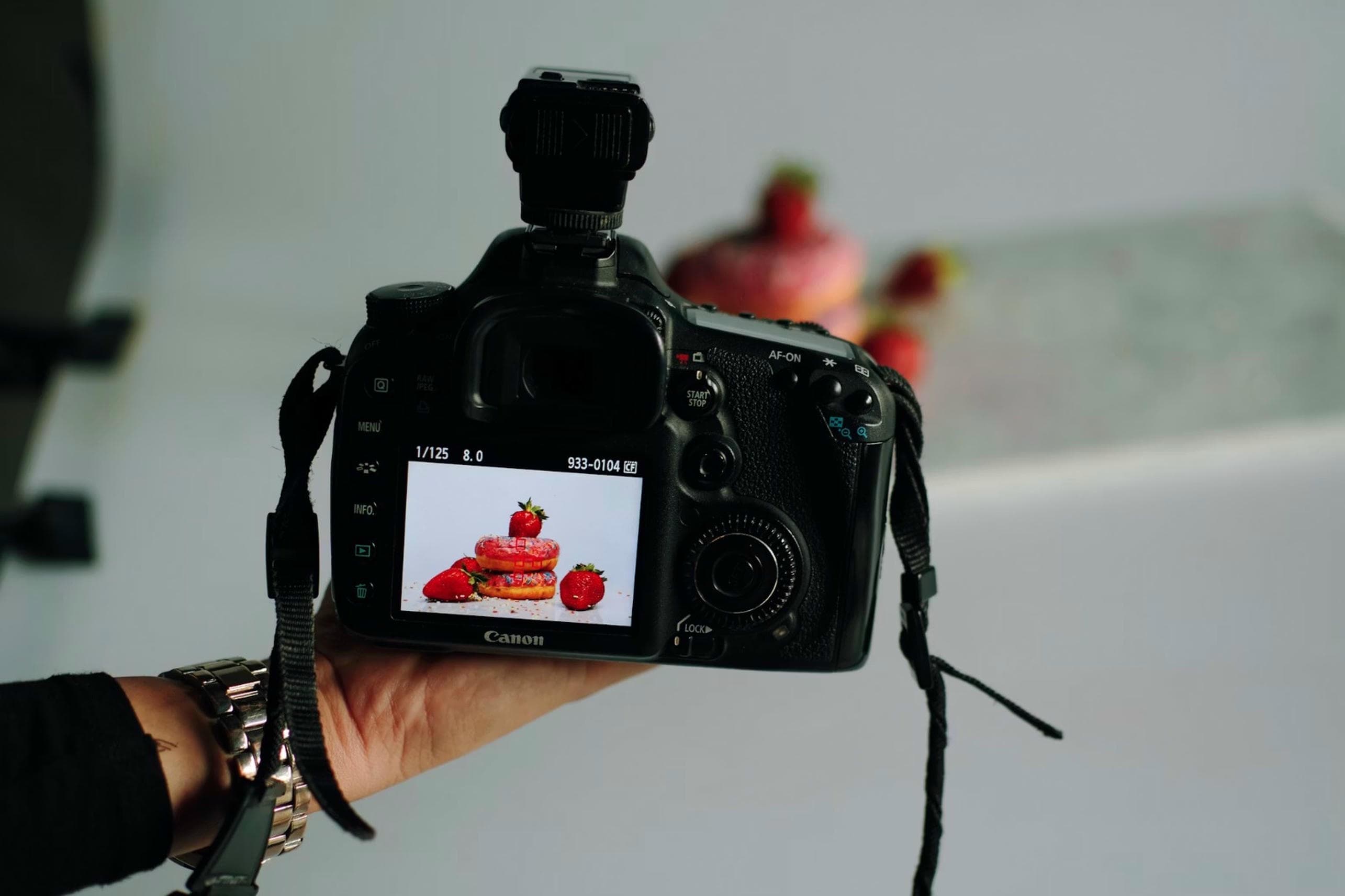 Studio Product Photography Tips behind the scenes